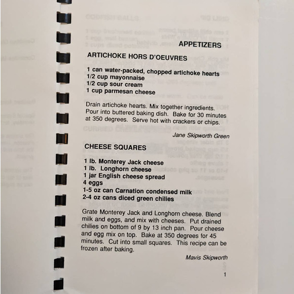 A Through L Bring Hot Dish (1991) Cookbook United Lutheran Church Eugene Oregon - Picture 6 of 10